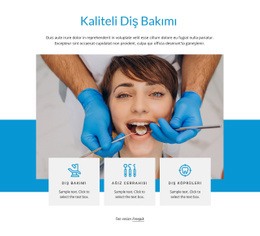Kaliteli Diş Bakımı Ücretsiz Wordpress