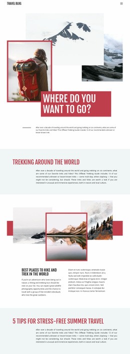 Exteme Mountain Travel Css Templates