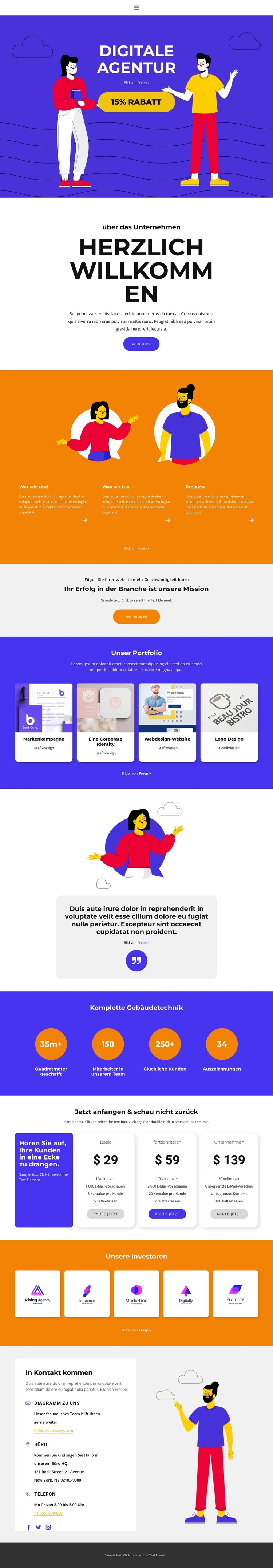 Geschäftsvorteile WordPress-Theme