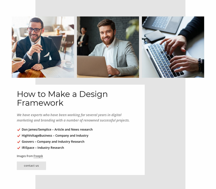 Web development firm Website Builder Templates