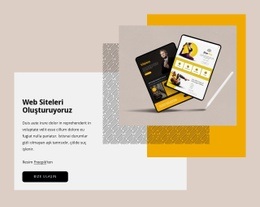 Eşsiz Web Siteleri Oluşturuyoruz - HTML Page Maker