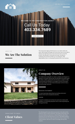 Solutions For Real Estate - Simple Homepage Design