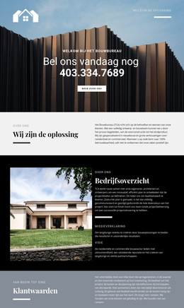 CSS-Sjabloon Voor Oplossingen Voor Onroerend Goed