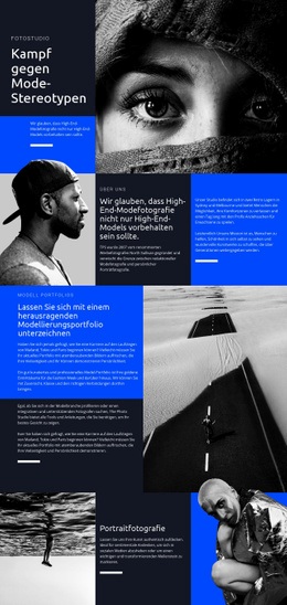 Atemberaubende HTML5-Vorlage Für Stereotype In Der Kunst Bekämpfen