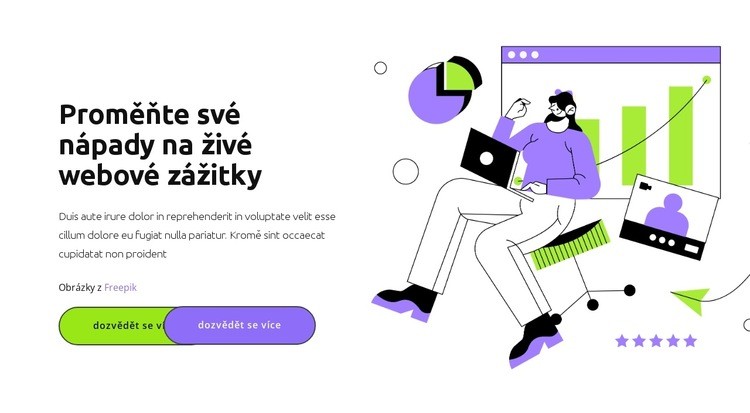 Utíkej za svým cílem Šablona CSS