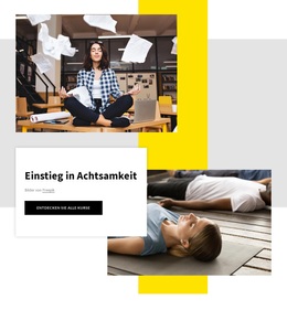 Achtsamkeitsübungen – Anpassbares, Professionelles WordPress-Theme