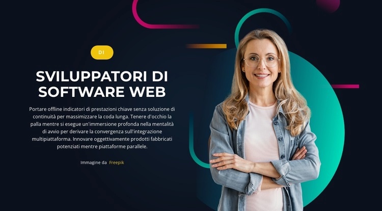 Vendita di nuovi prodotti Modello HTML5