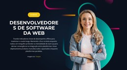 Página Da Web Para Venda De Novos Produtos