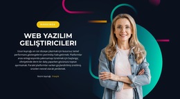 Yeni Ürün Satışı - Basit Web Sitesi Şablonu