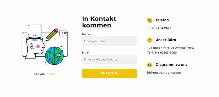 Tritt einer Agentur bei Joomla Vorlage