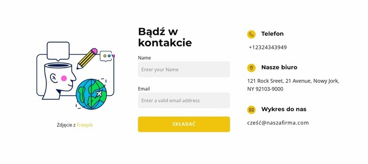 Dołącz do agencji Kreator witryn internetowych HTML