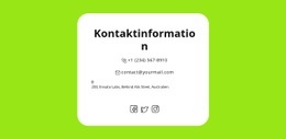 Schnelle Kontakte - Fantastische Vorlage Erstellen