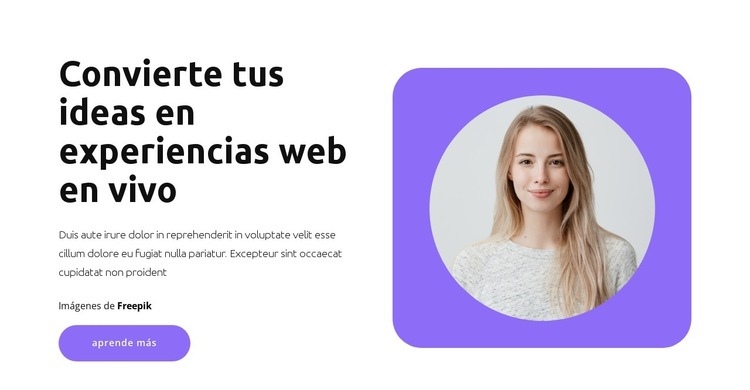 Experto en promoción Creador de sitios web HTML