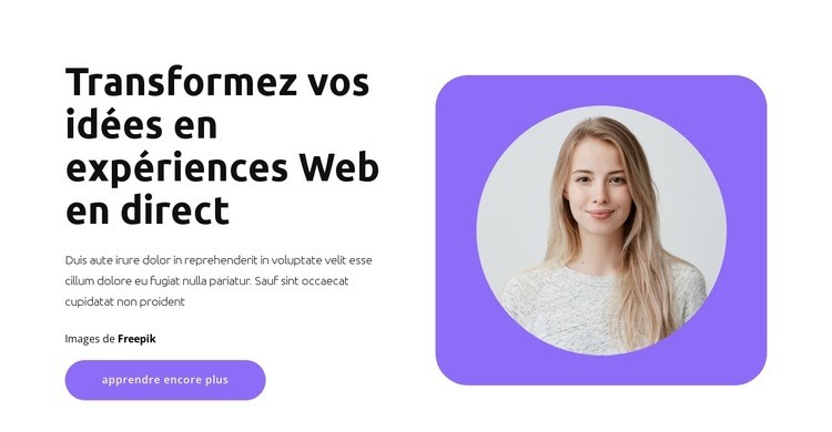 Spécialiste de la promotion Conception de site Web