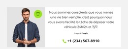 Référencement De La Page De Destination Pour Сall Ou Message