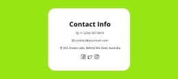 Quick Contacts - Responsive Homepage Design