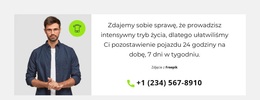 Zadzwoń Lub Wyślij Wiadomość - Profesjonalny Motyw WordPress