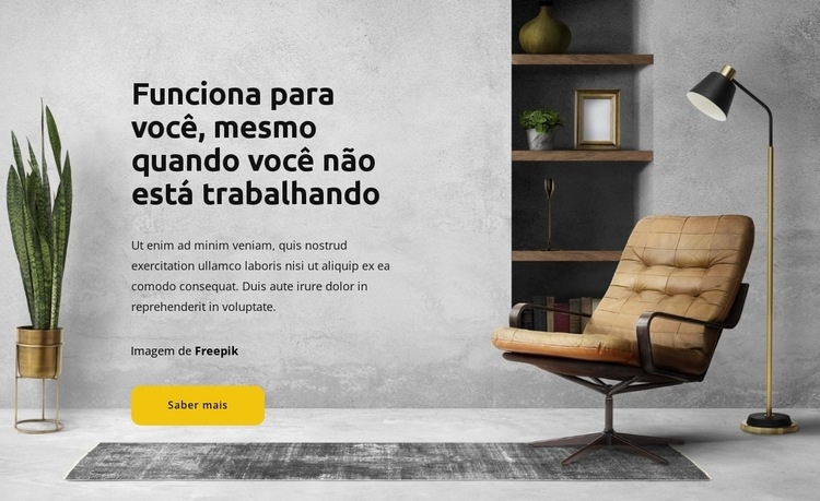 Super novo visual Design do site