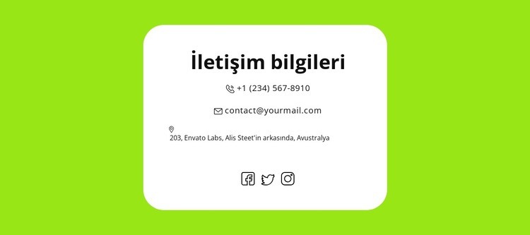 hızlı kişiler HTML5 Şablonu