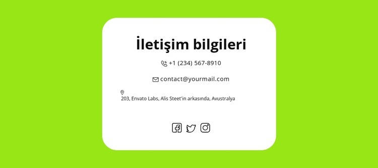 hızlı kişiler Web Sitesi Oluşturucu Şablonları