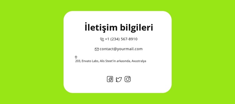 hızlı kişiler WordPress Teması