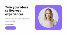 Premium Website Design For Promotion Expert