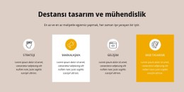 Destansı Tasarım Ve Mühendislik Için CSS Düzeni