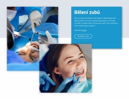 Profesionální Bělení Zubů – Jednoduchá Šablona Webu