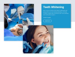 Professional Teeth Whitening - Free Download Website Design