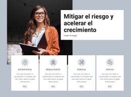 Acelerar El Crecimiento Plantilla CSS