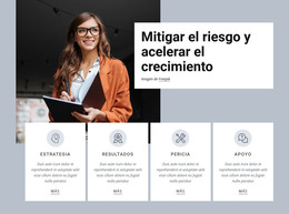 Plantilla De Diseño Para Acelerar El Crecimiento