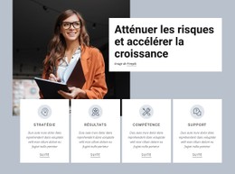 Accélérer La Croissance Modèle HTML5