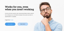 Smart features - Html Code Example by Nicepage
