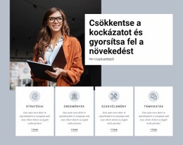 A Növekedés Felgyorsítása HTML5-Sablon