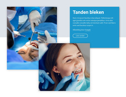 Professioneel Bleken Van Tanden Tandheelkunde Website