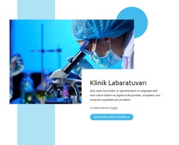 En Iyi Klinik Laboratuvar - Açılış Sayfası Tasarımcısı