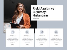 Büyümeyi Hızlandırın - HTML5 Duyarlı Şablon