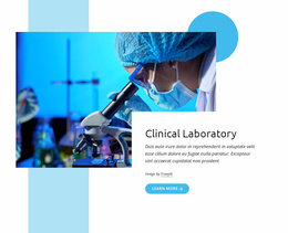 Top Clinical Laboratory - Simple Website Template