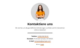 Kostenloses CSS-Layout Für Kommerzielles Wachstum