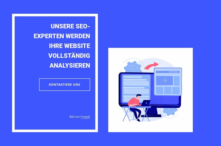 Unsere SEO-Experten Vorlage