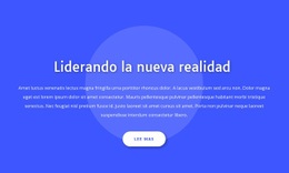 Diseño De Sitio Listo Para Usar Para Liderando La Nueva Realidad