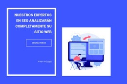 Nuestros Expertos En Seo: Página De Destino Creativa Multipropósito