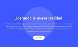 Liderando La Nueva Realidad Plantilla HTML CSS Sencilla