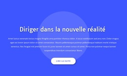 Diriger Dans La Nouvelle Réalité – Modèle Gratuit