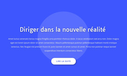 Diriger Dans La Nouvelle Réalité - Modèle Joomla Professionnel Personnalisable