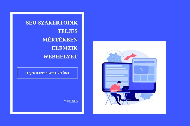 Seo szakértőink HTML Sablon