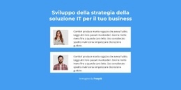 Messaggi Di Testo Aziendali - Modelli Di Siti Web