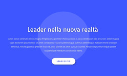 Progettazione HTML Per Leader Nella Nuova Realtà