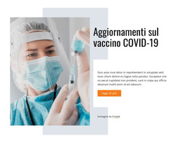 Vaccino Contro Il Covid-19 - Pagina Di Destinazione