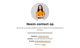 Commerciële Groei - HTML-Webpaginasjabloon